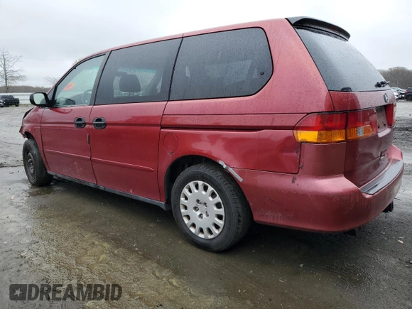 2002 Honda Odyssey LX z VIN 2HKRL18552H555312, wystawiony jako Copart lot #51844745 z przebiegiem Nie podano mil oraz Szkoda całkowita • Salvage title. Historia ofert i sprzedaży dostępna na DreamBid. Obrazek 2.