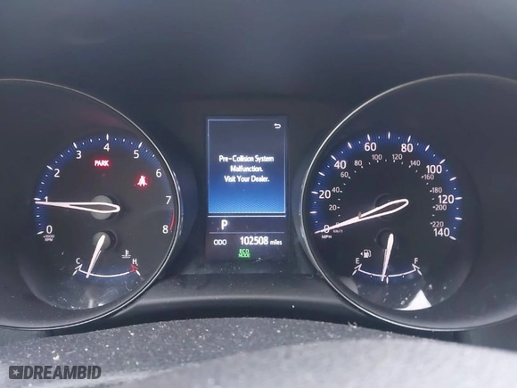 2019 Toyota C-HR XLE with VIN NMTKHMBX4KR080517, listed as a IAAI auction lot 41564786 with 102,508 mi miles. Bid and sale history available at carsss.com. Image 7.