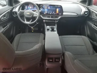 2025 Chevrolet Equinox EV LT with VIN 3GN7DLRP7SS121339, listed as a Copart auction lot 51258095 with 5,956 mi miles and Salvage Title. Bid and sale history available at carsss.com. Image 8.