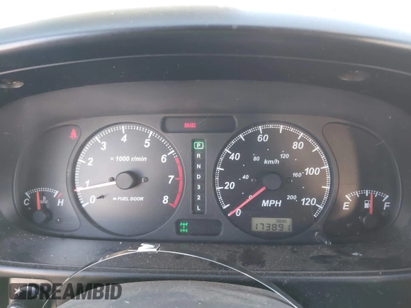 2001 Isuzu Rodeo S with VIN 4S2DM58W014335513, listed as a IAAI auction lot 41529329 with 173,891 mi miles and . Bid and sale history available at DreamBid. Image 7.