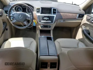 2015 Mercedes-Benz M 350 with VIN 4JGDA5JB2FA588896, listed as a Copart auction lot 62105315 with 91,992 mi miles and Salvage title. Bid and sale history available at DreamBid. Image 8.