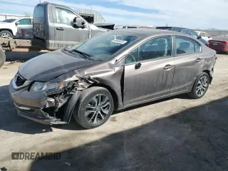2015 Honda Civic EX with VIN 2HGFB2F80FH526907, listed as a Copart auction lot 46945025 with 78,764 mi miles and Salvage Title. Bid and sale history available at DreamBid. Image 1.