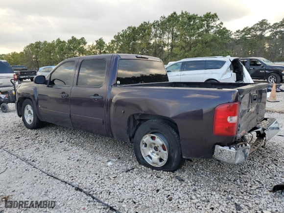 2008 Chevrolet Silverado 1500 LTZ with VIN 2GCEC13J281265476, listed as a Copart auction lot 44122675 with 302,715 mi miles and Salvage Title. Bid and sale history available at carsss.com. Image 2.