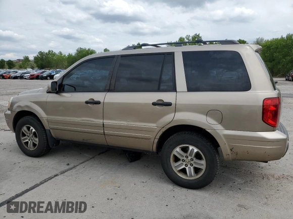 2005 Honda Pilot EX-L z VIN 2HKYF185X5H531689, wystawiony jako Copart lot #58273755 z przebiegiem 212 924 mil mil oraz Nie do naprawy • Non repairable. Historia ofert i sprzedaży dostępna na DreamBid. Obrazek 2.