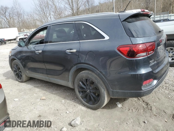 2020 Kia Sorento EX with VIN 5XYPHDA52LG705292, listed as a Copart auction lot 47471575 with 123,228 mi miles and Salvage Title. Bid and sale history available at DreamBid. Image 2.