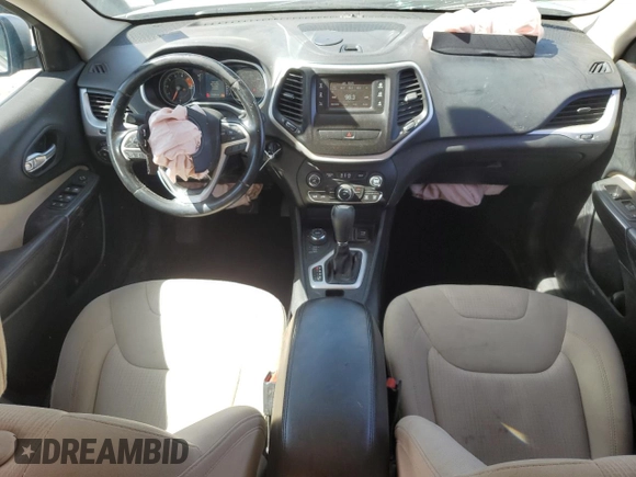 2016 Jeep Cherokee Latitude with VIN 1C4PJMCS9GW215870, listed as a Copart auction lot 57992675 with 212,594 mi miles and Salvage title. Bid and sale history available at DreamBid. Image 8.