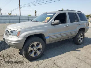 2001 Jeep Grand Cherokee Limited with VIN 1J4GW58N11C721108, listed as a Copart auction lot 60176915 with 257,907 mi miles and Salvage title. Bid and sale history available at DreamBid. Image 1.