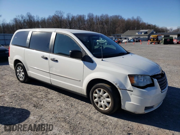 2008 Chrysler Town & Country LX with VIN 2A8HR44H88R143661, listed as a Copart auction lot 48359485 with 171,320 mi miles and Salvage Title. Bid and sale history available at carsss.com. Image 4.