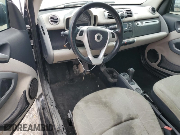 2011 Smart fortwo Pure with VIN WMEEJ3BA5BK438144, listed as a Copart auction lot 51934465 with 135,584 mi miles and Salvage title. Bid and sale history available at DreamBid. Image 8.