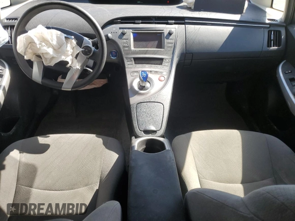 2014 Toyota Prius Four with VIN JTDKN3DUXE0384658, listed as a Copart auction lot 53501075 with 116,889 mi miles and Salvage Title. Bid and sale history available at carsss.com. Image 8.
