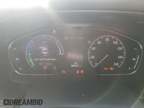 2020 Honda Accord EX-L с VIN 1HGCV3F58LA013498, выставлен на аукционе Copart как лот 45111855 с пробегом 80 957 миль миль и Чистый • Clean title. История ставок и продаж доступна на DreamBid. Изображение 9.