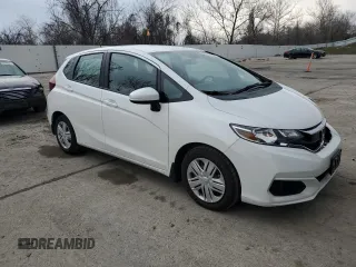 2019 Honda Fit LX with VIN 3HGGK5G47KM719116, listed as a Copart auction lot 87087244 with 40,108 mi miles and Salvage Title. Bid and sale history available at DreamBid. Image 4.