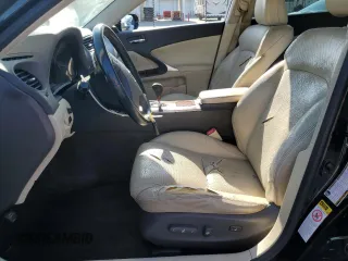 2010 Lexus IS 250 with VIN JTHBF5C28A5111898, listed as a Copart auction lot 62731095 with 181,655 mi miles and Salvage title. Bid and sale history available at DreamBid. Image 7.