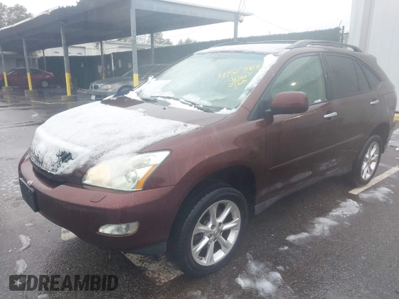 2009 Lexus RX 350 with VIN JTJHK31U392856486, listed as a IAAI auction lot 41525988 with 113,163 mi miles and . Bid and sale history available at DreamBid. Image 2.