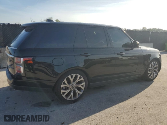 2018 Land Rover Range Rover z VIN SALGS2RE1JA393708, wystawiony jako Copart lot #60575295 z przebiegiem 56 903 mil mil oraz Czysty tytuł • Clean title. Historia ofert i sprzedaży dostępna na DreamBid. Obrazek 3.