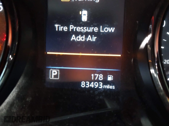2019 Nissan Rogue SV with VIN JN8AT2MT6KW265036, listed as a IAAI auction lot 41751609 with 83,493 mi miles. Bid and sale history available at carsss.com. Image 7.