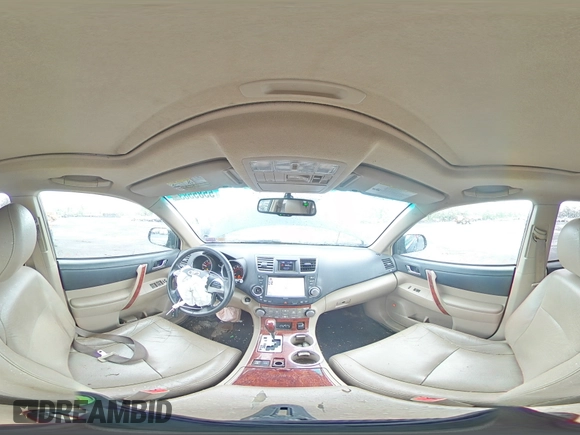 2011 Toyota Highlander Limited with VIN 5TDDK3EHXBS057897, listed as a Copart auction lot 55855835 with 167,060 mi miles and Salvage title. Bid and sale history available at DreamBid. Image 15.