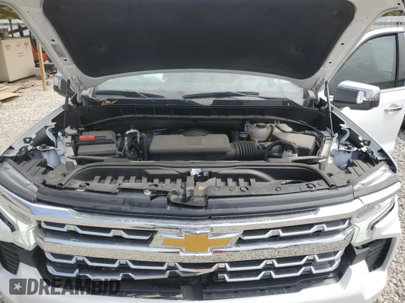 2023 Chevrolet Silverado 1500 LTZ with VIN 2GCUDGED2P1138907, listed as a Copart auction lot 50476505 with 26,017 mi miles and Salvage Title. Bid and sale history available at DreamBid. Image 12.