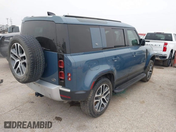 2020 Land Rover Defender HSE z VIN SALE97EU6L2016219, wystawiony jako IAAI lot #41544860 z przebiegiem 50 274 mil mil oraz . Historia ofert i sprzedaży dostępna na DreamBid. Obrazek 4.