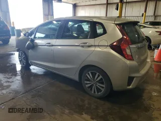 2015 Honda Fit EX-L with VIN 3HGGK5H8XFM715018, listed as a Copart auction lot 63037685 with Not provided miles and Salvage title. Bid and sale history available at DreamBid. Image 2.