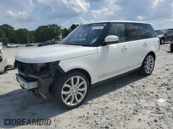 2016 Land Rover Range Rover Supercharged с VIN SALGS2EF9GA253560, выставлен на аукционе Copart как лот 53811585 с пробегом 85 649 миль миль и Списание • Salvage title. История ставок и продаж доступна на DreamBid. Изображение 1.