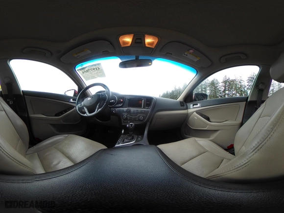 2013 Kia Optima EX with VIN 5XXGN4A72DG202555, listed as a IAAI auction lot 41977054 with 112,544 mi miles. Bid and sale history available at carsss.com. Image 18.