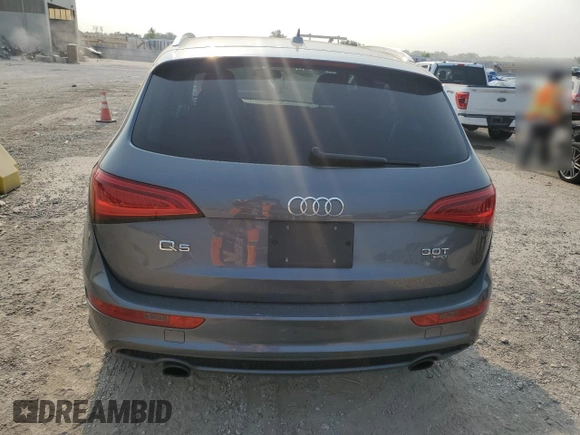 2014 Audi Q5 Premium Plus with VIN WA1DGAFP1EA121090, listed as a Copart auction lot 64368734 with 15,847 mi miles and Salvage Title. Bid and sale history available at carsss.com. Image 6.