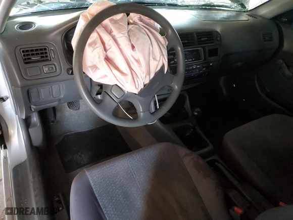 1996 Honda Civic DX with VIN 2HGEJ634XTH105568, listed as a Copart auction lot 69697714 with 130,880 mi miles and Salvage Title. Bid and sale history available at carsss.com. Image 8.
