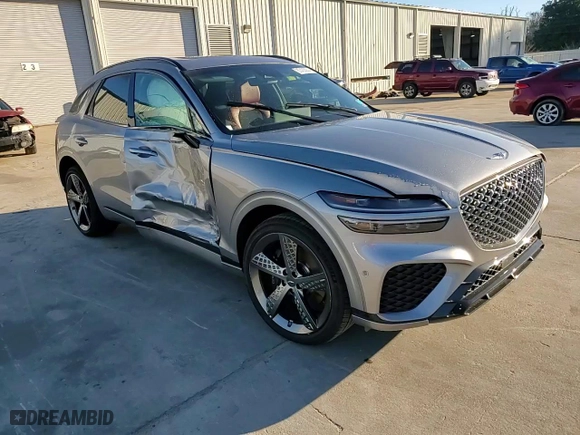 2024 Genesis GV70 2.5T with VIN 5NMMADTB9RH004869, listed as a Copart auction lot 87433864 with 7,763 mi miles and Clean Title. Bid and sale history available at carsss.com. Image 11.