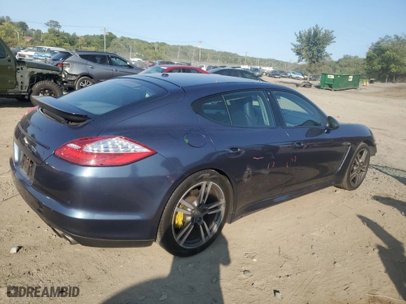 2010 Porsche Panamera S with VIN WP0AB2A76AL062427, listed as a Copart auction lot 70649784 with 103,955 mi miles and Salvage Title. Bid and sale history available at carsss.com. Image 3.