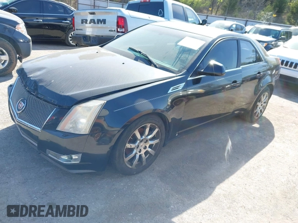 2009 Cadillac CTS RWD with VIN 1G6DJ577890165194, listed as a IAAI auction lot 42024250 with Not Provided miles and . Bid and sale history available at carsss.com. Image 2.