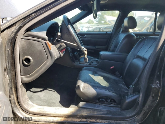2001 Cadillac Seville Luxury SLS w/Monochrome Pkg with VIN 1G6KS54Y51U281161, listed as a Copart auction lot 75953834 with 0 mi miles and Salvage Title. Bid and sale history available at carsss.com. Image 7.