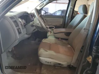 2005 Dodge Dakota SLT with VIN 1D7HW48N95S365965, listed as a Copart auction lot 48505355 with 144,053 mi miles and Salvage Title. Bid and sale history available at carsss.com. Image 7.