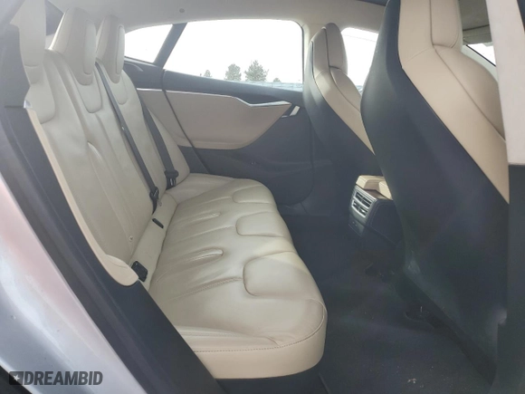 2017 Tesla Model S 100D with VIN 5YJSA1E2XHF191509, listed as a Copart auction lot 45594765 with 0 mi miles and Salvage Title. Bid and sale history available at carsss.com. Image 10.