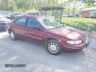 2002 Buick Century Custom with VIN 2G4WS52J121144165, listed as a IAAI auction lot 42105777 with 1 mi miles. Bid and sale history available at carsss.com. Image 1.