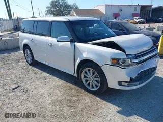 2017 Ford Flex Limited with VIN 2FMGK5D81HBA13240, listed as a IAAI auction lot 41694206 with 113,356 mi miles. Bid and sale history available at carsss.com. Image 1.