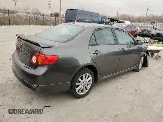 2010 Toyota Corolla with VIN 2T1BU4EE4AC448600, listed as a Copart auction lot 49707285 with 128,661 mi miles and Salvage Title. Bid and sale history available at carsss.com. Image 3.