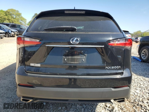 2017 Lexus NX 200t with VIN JTJYARBZ9H2064969, listed as a Copart auction lot 52490765 with 101,116 mi miles and Salvage title. Bid and sale history available at DreamBid. Image 6.