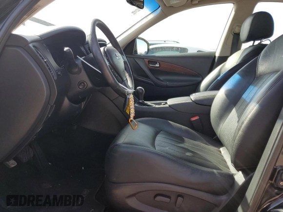 2011 Infiniti EX Journey with VIN JN1AJ0HR5BM853173, listed as a Copart auction lot 76374454 with 112,513 mi miles and Salvage Title. Bid and sale history available at DreamBid. Image 7.