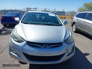 2016 Hyundai Elantra SE with VIN 5NPDH4AE7GH654504, listed as a IAAI auction lot 41824001 with 99,468 mi miles. Bid and sale history available at carsss.com. Image 12.