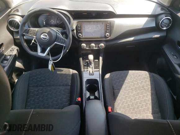 2024 Nissan Kicks SV with VIN 3N1CP5CVXRL560219, listed as a Copart auction lot 53769305 with 2,071 mi miles and Salvage Title. Bid and sale history available at DreamBid. Image 8.