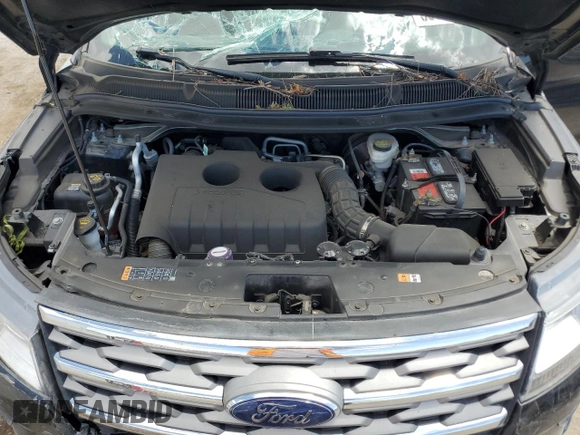 2018 Ford Explorer XLT z VIN 1FM5K8DH6JGA34740, wystawiony jako Copart lot #59957995 z przebiegiem 71 993 mil mil oraz Szkoda całkowita • Salvage title. Historia ofert i sprzedaży dostępna na DreamBid. Obrazek 12.