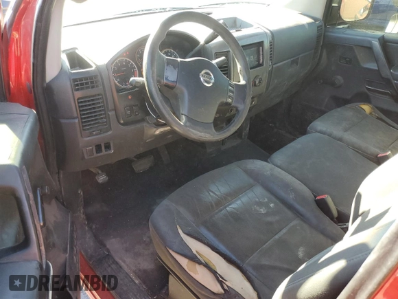 2008 Nissan Titan SE with VIN 1N6AA06A78N317304, listed as a Copart auction lot 85578924 with 201,127 mi miles and Salvage Title. Bid and sale history available at carsss.com. Image 8.