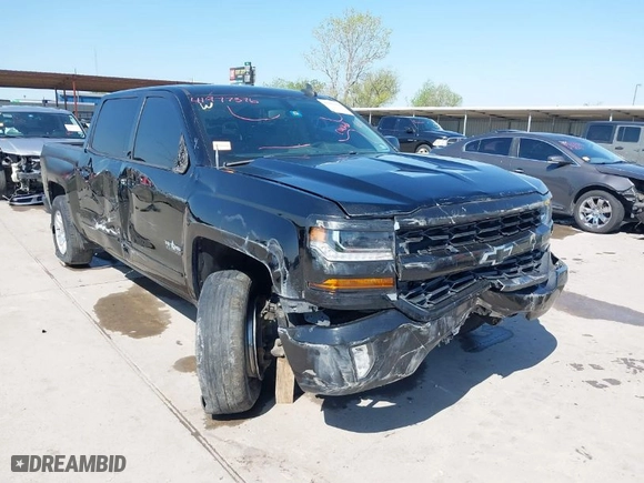2018 Chevrolet Silverado 1500 LT with VIN 3GCPCRECXJG441953, listed as a IAAI auction lot 41977376 with 126,401 mi miles. Bid and sale history available at carsss.com. Image 1.