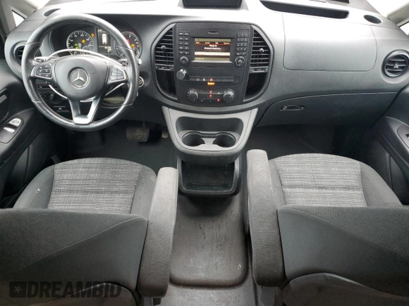2016 Mercedes-Benz Metris Cargo with VIN WD3PG2EA1G3099809, listed as a Copart auction lot 56832815 with 99,440 mi miles and Salvage title. Bid and sale history available at DreamBid. Image 8.