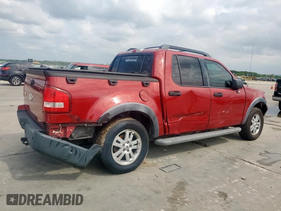 2010 Ford Explorer Sport Trac XLT z VIN 1FMEU3BE4AUF05128, wystawiony jako Copart lot #54847865 z przebiegiem Nie podano mil oraz Szkody całkowita. Historia ofert i sprzedaży dostępna na DreamBid. Obrazek 3.