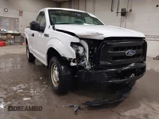 2016 Ford F-150 XL with VIN 1FTMF1C82GFB06576, listed as a IAAI auction lot 41630414 with 91,413 mi miles. Bid and sale history available at carsss.com. Image 6.