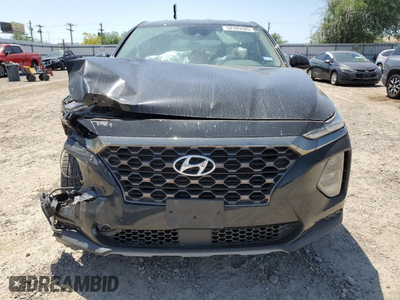 2019 Hyundai Santa Fe SE with VIN 5NMS23AD7KH008783, listed as a Copart auction lot 52349385 with 61,200 mi miles and Salvage Title. Bid and sale history available at carsss.com. Image 5.