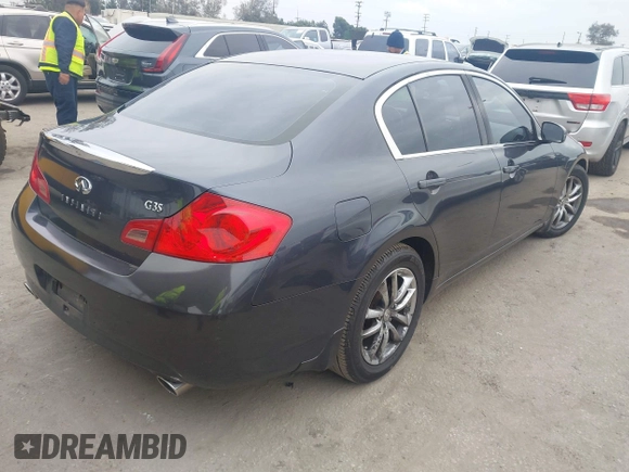 2007 Infiniti G35 Sedan Journey with VIN JNKBV61EX7M706059, listed as a IAAI auction lot 42044962 with 150,766 mi miles. Bid and sale history available at carsss.com. Image 4.