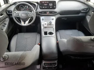 2023 Hyundai Santa Fe SE with VIN 5NMS1DAJ7PH637935, listed as a Copart auction lot 55407975 with 43,492 mi miles and Salvage title. Bid and sale history available at DreamBid. Image 8.